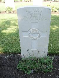 Cairo War Memorial Cemetery - Clarke, James